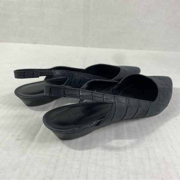 Sigerson Morrison Leather Slingback Sandal - Picture 2 of 10